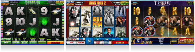 Playtech Marvel Slots online