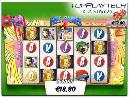 Playtech Ace Ventura online Slot Freispiele
