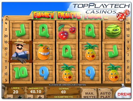 Playtech Funky Fruits Farm online Slot