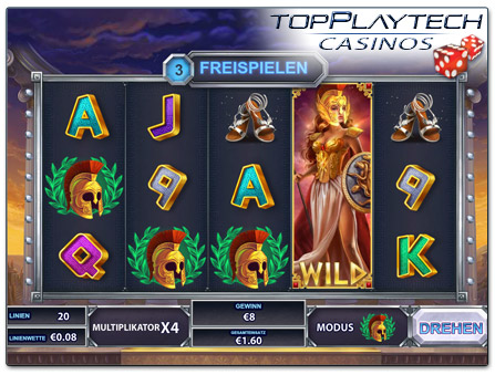 Playtech Goddess of Wisdom online Slot Freispiele