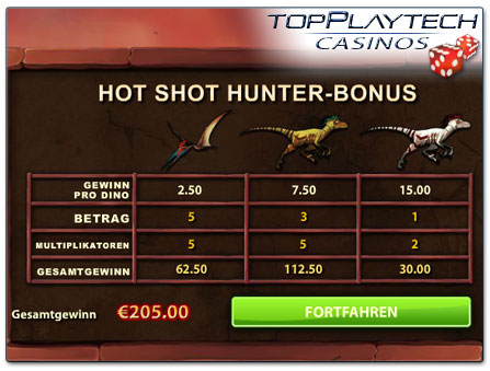 Playtech Jurassic Island online Slot Pick'em Bonus