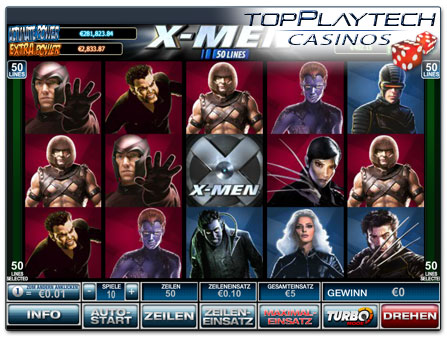 Playtech X-Men online Slot
