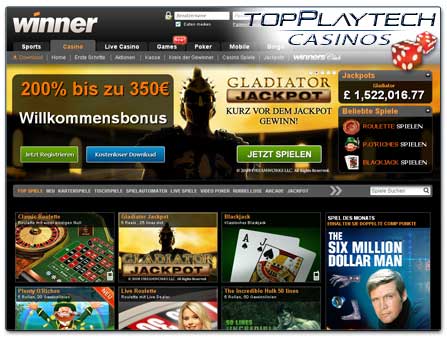Winner Casino Webseite