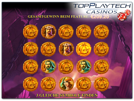 Playtech Age of the Gods online Slot Bonusrunde