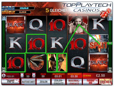 Playtech Blade online Slot