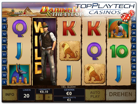 Playtech Daring Dave & the Eye of Ra online Slot