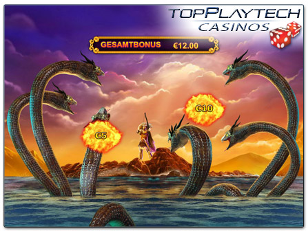 Playtech Prince of Olympus online Slot Bonusrunde