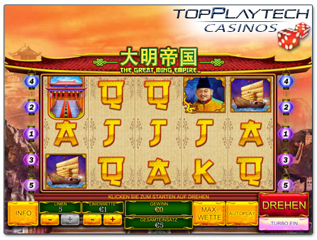 Playtech The Great Ming Empire online Slot