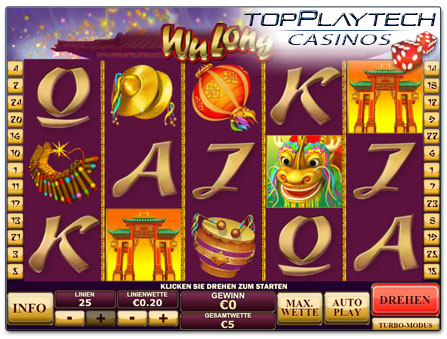 Playtech Wu Long online Slot